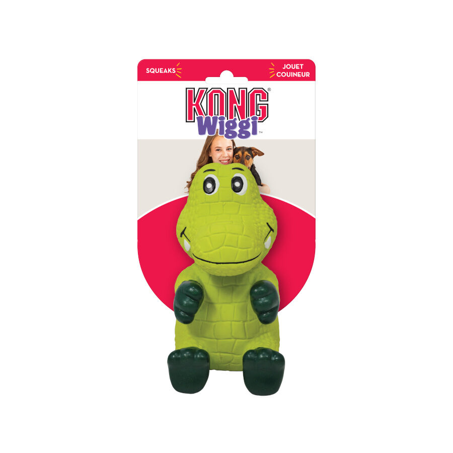 Kong Wiggi Brinquedo Crocodilo para c&atilde;es, , large Imagem n&uacute;mero 4